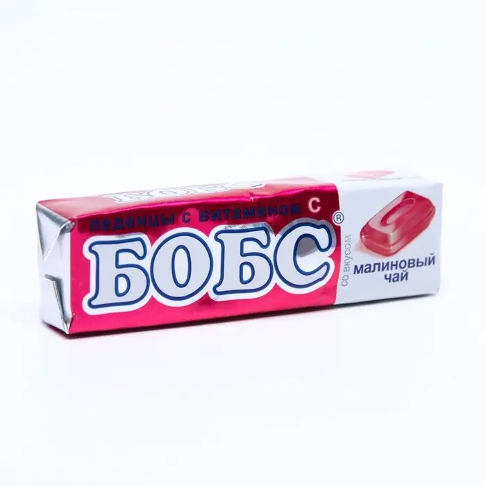 Леденцы БОБС малиновый чай, витамин С, в упаковке 10 шт. Леденцы БОБС малиновый чай, витамин С, в упаковке 10 шт.