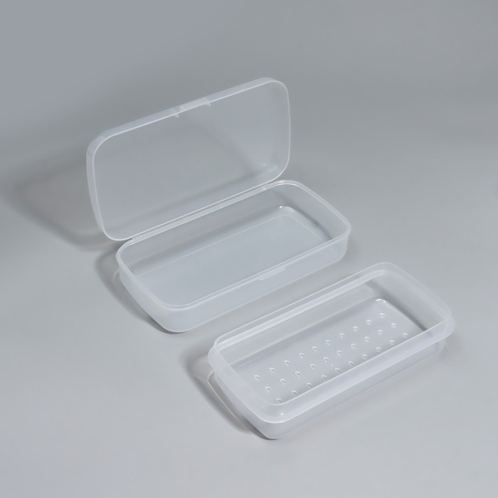 Стерилизатор для инструментов, пластиковый, цвет прозрачный Стерилизатор для инструментов, пластиковый, цвет прозрачный