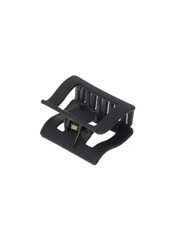 Крабик для волос &laquo;Классик&raquo; прямой, 5.5&times;4.5 см, матовый, чёрный