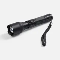 Фонарь аккумуляторный с фокусировкой луча FarSee, черный