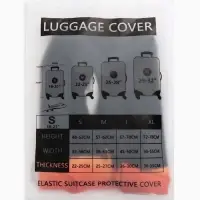 Чехол для чемодана &laquo;Корги&raquo;, 20", чёрный