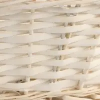 Корзина плетёная для хранения, 32&times;25&times;13 см, подвижные ручки h=10 см, ива