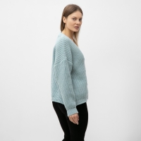 Кардиган женский, цвет голубой, размер ONE SIZE (46-52)
