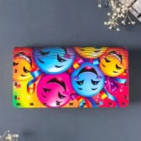 Купюрница "С днём рождения!" смайлики, 19,5х11х3 см, вид 17