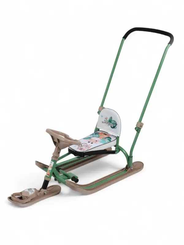 Снегокат «Twiny 2+ Жирафик», TW2+/Ж