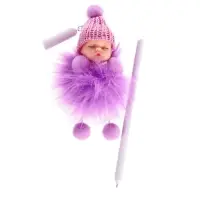 Ручка гелевая-прикол Calligrata "Пупс в шапочке", МИКС (штрихкод на штуке) Ручка гелевая-прикол Calligrata "Пупс в шапочке", МИКС (штрихкод на штуке)