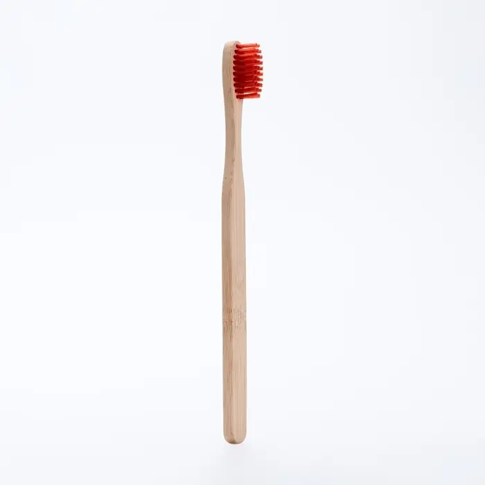 Бамбуковая зубная щётка средней жёсткости, микс цветов Бамбуковая зубная щётка средней жёсткости, микс цветов