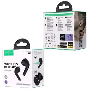 Гарнитура EQ1 HOCO Wireless Bluetooth Headset черная