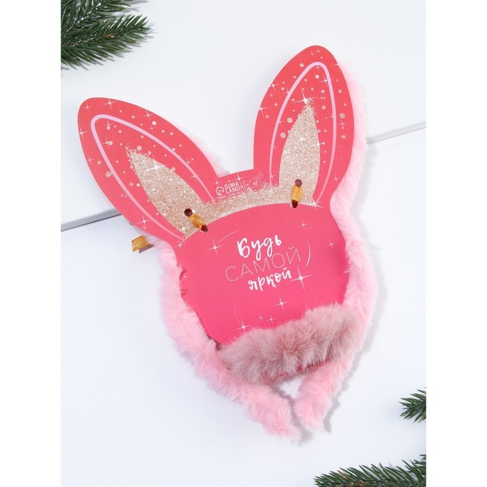 Набор ободок и резинка, 17 х 20 см Набор ободок и резинка, 17 х 20 см