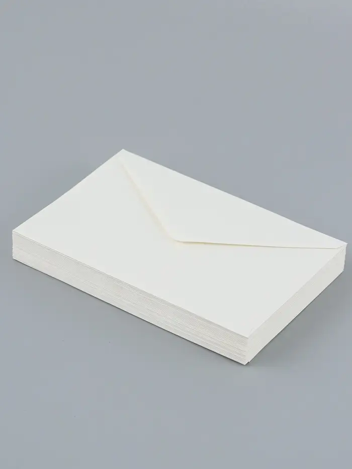 Конверты С6, 115&times;165 см, 30 штук, калька, без подсказа, без окна, без клея, 113 г/м&sup2;, слоновая кость