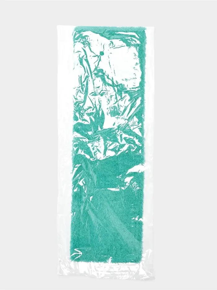 Насадка для плоской швабры Доляна &laquo;Пастель&raquo;, микрофибра, 42&times;12 см, 60 г, мятная