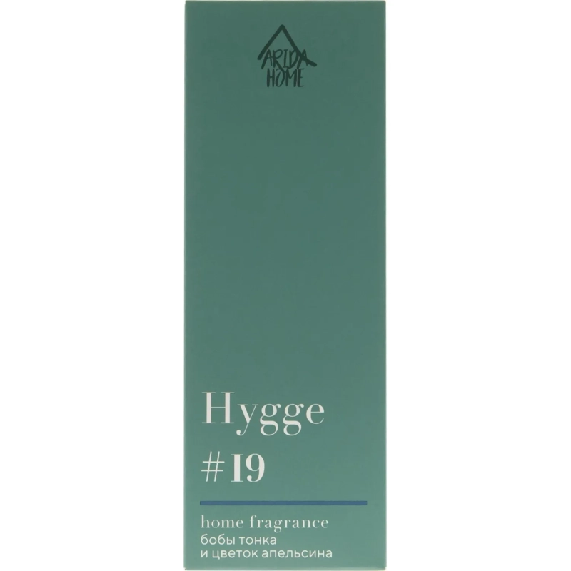 Аромадиффузор Hygge 19 Бобы тонка и цветок апельсина 50мл, АР 100-562