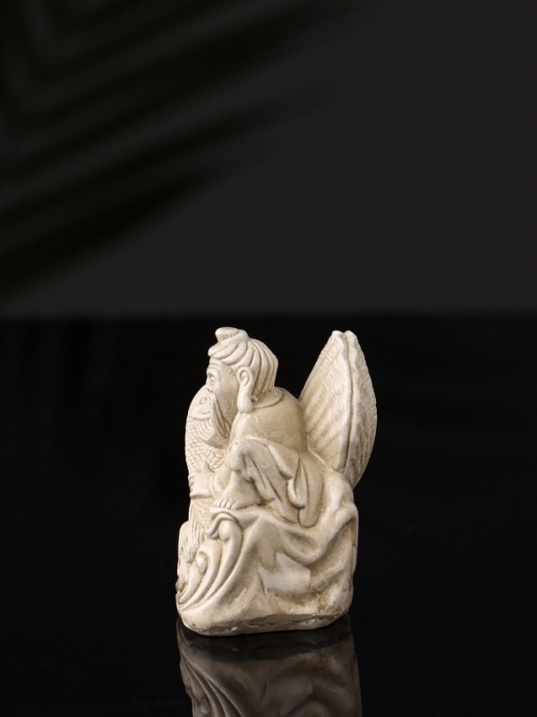 Набор фигур "Нэцкэ" 20х10х7 см, бежевый