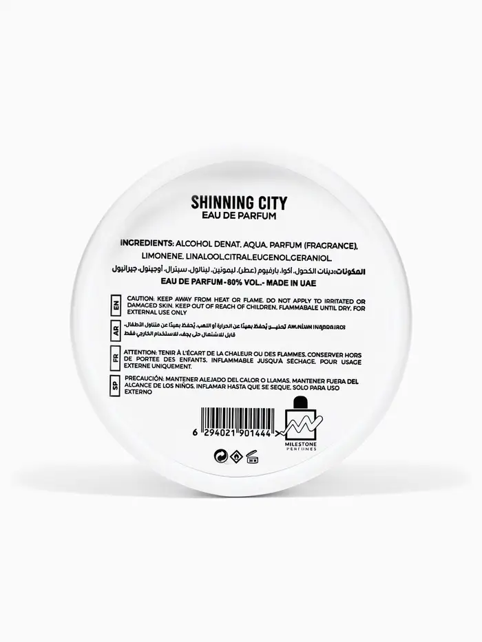 Парфюмерная вода унисекс Emper SHINNING CITY, 100 мл