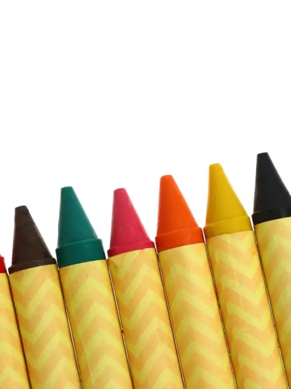 Мелки восковые Calligrata, цветные, 12 цветов, утолщённые, 93&times;11 мм