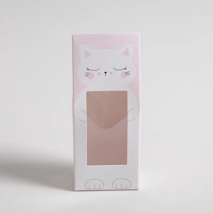 Коробка складная «Кот», 14 х 5.5 х 3.5 см
