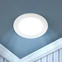 Светильник встраиваемый LED 1-18-6K/1 светодиодный круглый LED 18W 220V 6500K (20/360)