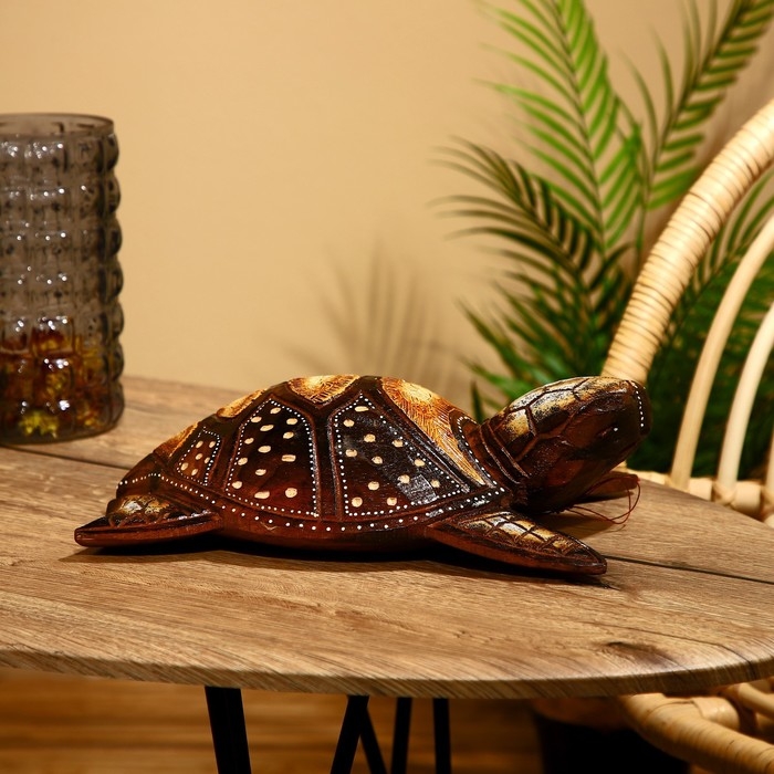 Сувенир "Черепаха" албезия 30х20х6 см