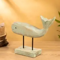 Сувенир "Кашалот" 9х26х30 см, дерево Сувенир "Кашалот" 9х26х30 см, дерево