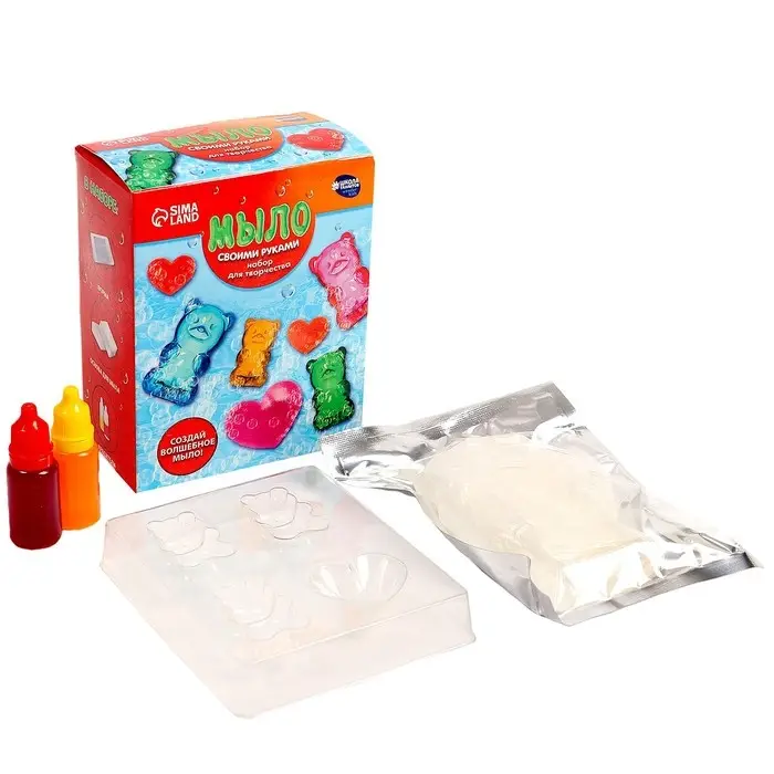 Набор для творчества. Мыло своими руками &laquo;Милые мишки&raquo;