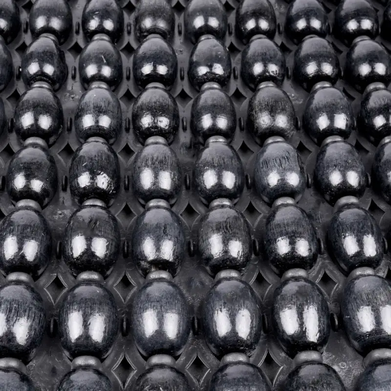 Накидка массажная AVS M2410P-BL квадратная шарики (черный), 1 шт.