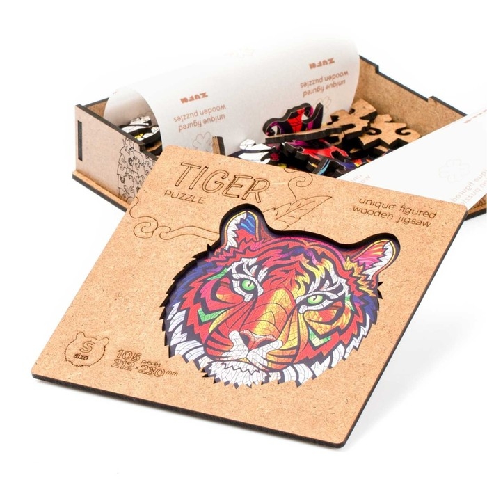 Пазл фигурный «Тигр» S Пазл фигурный «Тигр» S