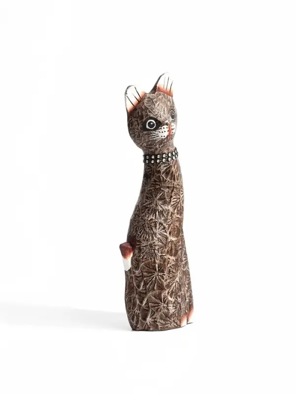 Фигура &laquo;Кошки&raquo;, набор 3 шт., 30.25.20 см, дерево