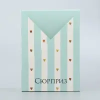 Коробка подарочная складная, упаковка, «Сюрприз», 21 х 15 х 5 см