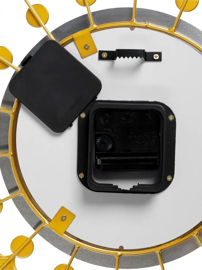 Часы настенные интерьерные &laquo;Варави&raquo;, серия: Ажур, бесшумные, плавный ход, 60&times;60 см, d=22 см, от батарейки 1&times;АА