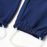 Комбинезон демисезонный для мальчиков MINAKU из Softshell на флисе, непромокаемый, тёмно-синий, рост 104 см