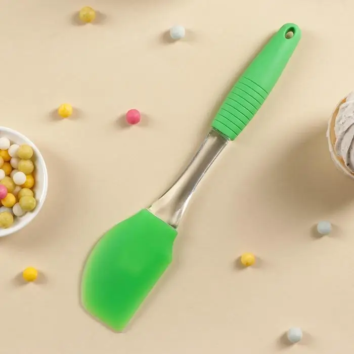 Лопатка Доляна «Про», 25,5 см, цвет МИКС Лопатка Доляна «Про», 25,5 см, цвет МИКС