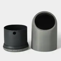 Ведро для мусора сенсорное настольное SAVANNA, 2 л, серое