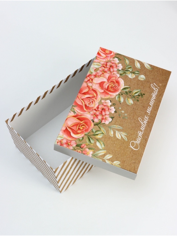 Набор коробок 10 в 1 Набор коробок 10 в 1 "Flowers", 32,5 х 20 х 12,5 -12 х 7 х 4 см