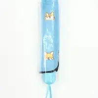 Зонт механический &laquo;Корги&raquo;, эпонж, 4 сложения, 8 спиц, R=50/55 см, d=100 см, МИКС