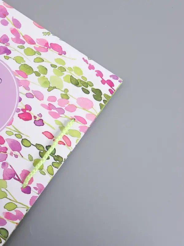 Пакет подарочный ламинированный "Счастья" 26 х 12 х 32 см