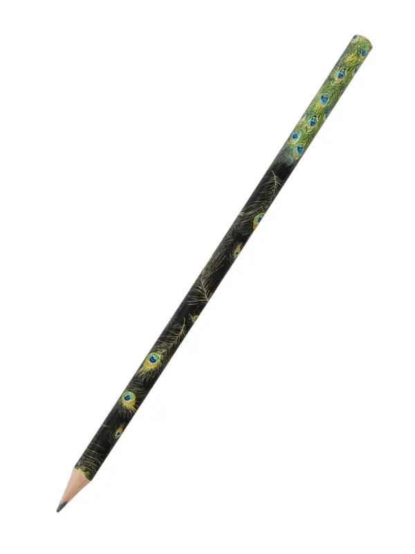 Карандаш чернографитный дизайн BrunoVisconti &laquo;Павлины&raquo;, HВ
