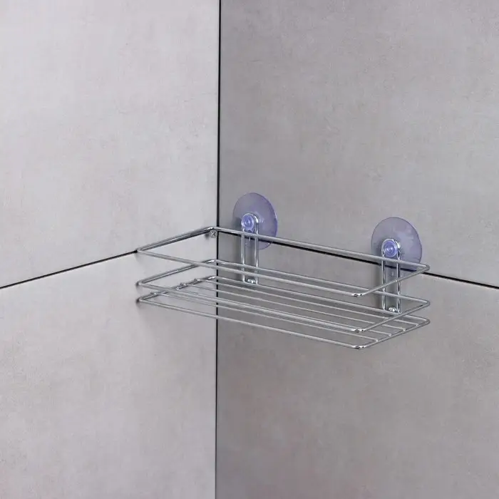 Полка на вакуумных присосках Доляна, 25×11×7 см Полка на вакуумных присосках Доляна, 25×11×7 см