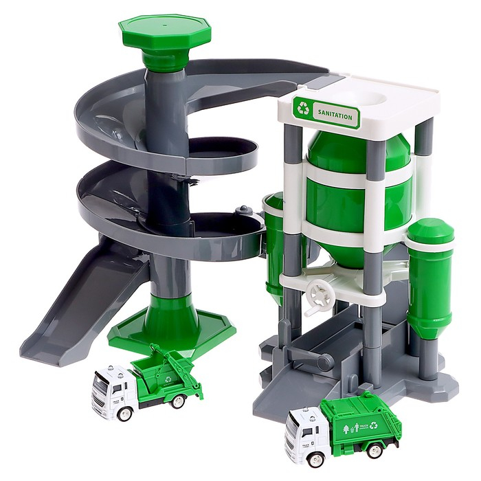 Парковка «Городские службы», с 2 машинками Парковка «Городские службы», с 2 машинками