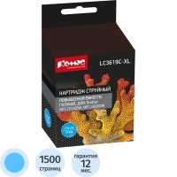 Картридж струйный Комус LC3619XLC гол.пов.емк. для Brother MFCJ3530DW/3930D