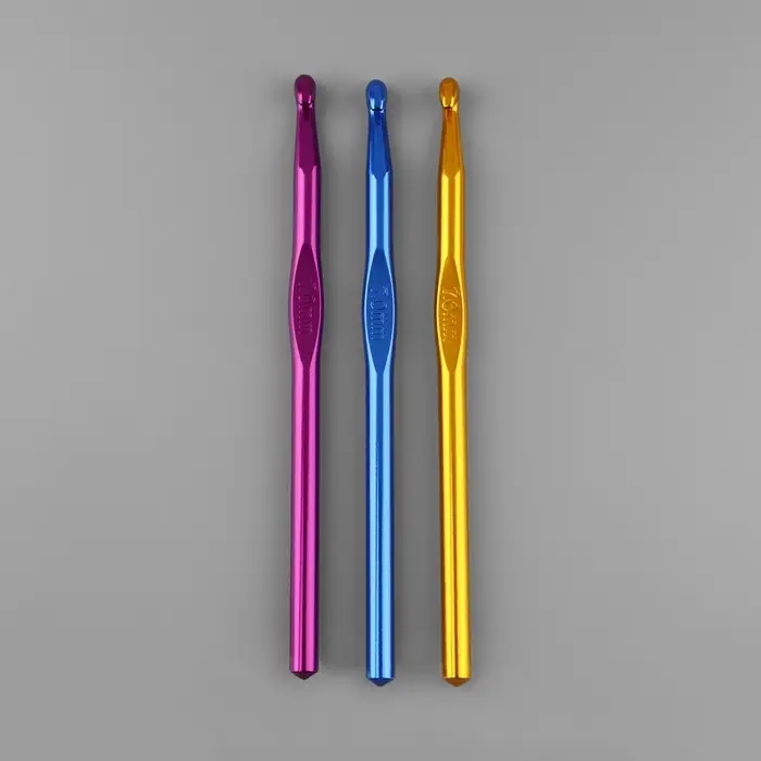 Крючок для вязания, d=7 мм, 15 см, МИКС Крючок для вязания, d=7 мм, 15 см, МИКС