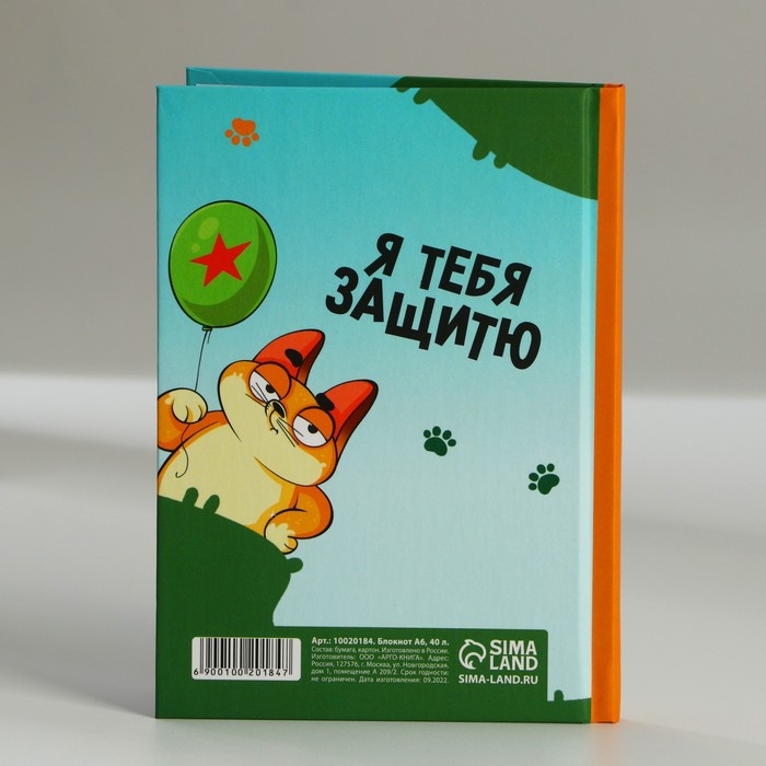 Блокнот А6, 40 листов в твердой обложке «Юный герой» Блокнот А6, 40 листов в твердой обложке «Юный герой»
