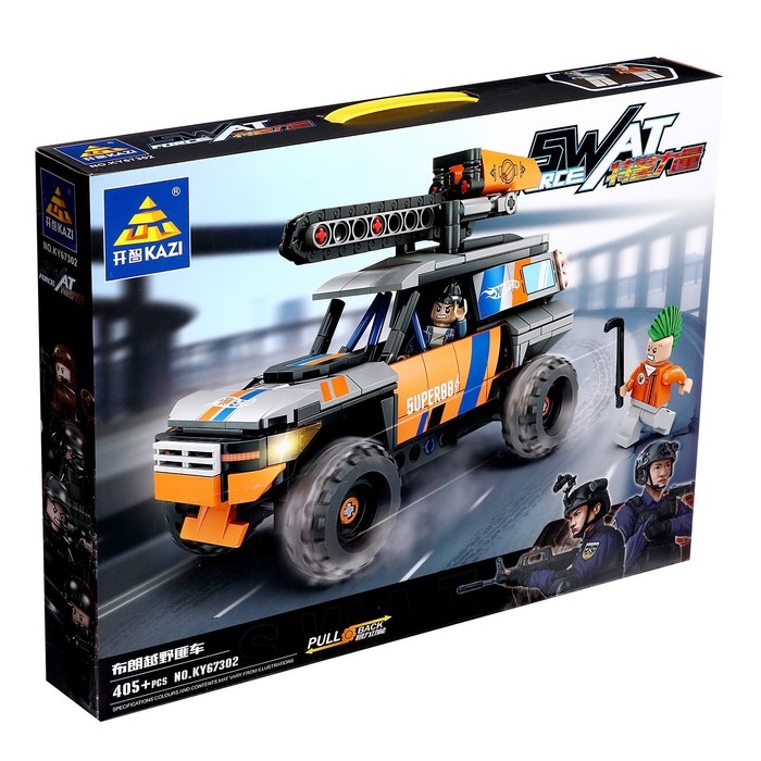 Конструктор «Спецназ. Пильщик», инерционный, 405 деталей Конструктор «Спецназ. Пильщик», инерционный, 405 деталей