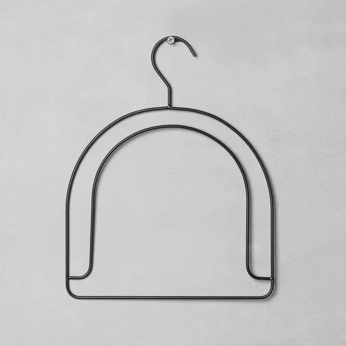 Вешалка для шапок, металл, 24&times;30 см, цвет чёрный