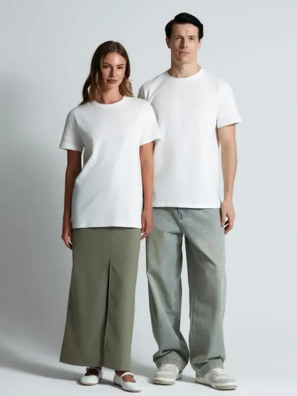 Футболка унисекс T-Bolka 160, белая (белоснежная), размер XS