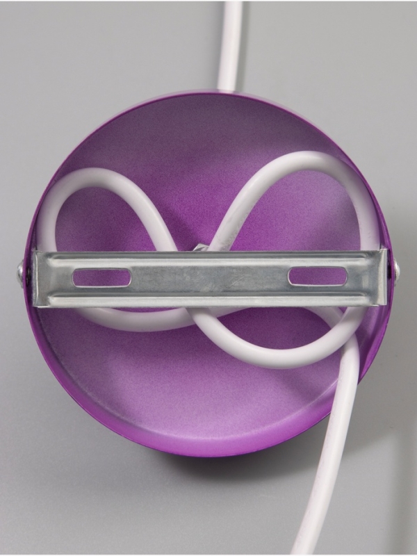 Светильник Edward 1х40Вт Е27 пр-1м темно-фиолетовый 38х38х25см Светильник Edward 1х40Вт Е27 пр-1м темно-фиолетовый 38х38х25см