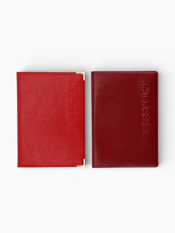 Обложка для паспорта, пвх, 9.5&times;0.5&times;13.5 см, МИКС