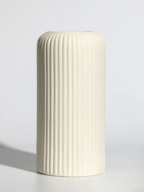 Ваза керамика настольная Ваза керамика настольная "Флоранс классик" 20х9,5х7 см, белый