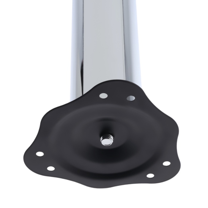 Опора мебельная, барная, ТУНДРА, 60х870 мм, цвет хром Опора мебельная, барная, ТУНДРА, 60х870 мм, цвет хром