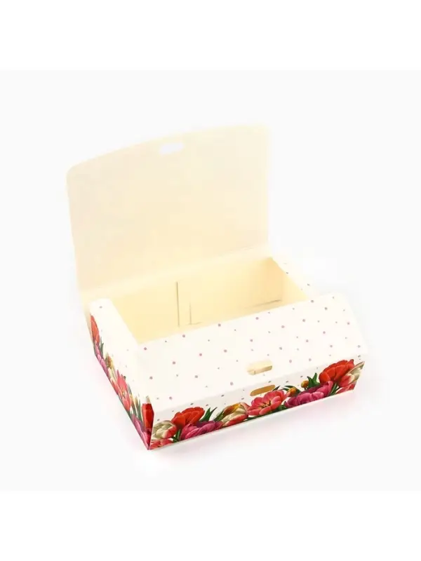 Складная коробка подарочная &laquo;С 8 марта&raquo;, 16.5&times;12&times;5 см