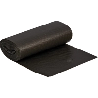 Мешки для мусора ПНД 60л 15мкм 20шт/рул черные 58x65см Luscan_СПБ